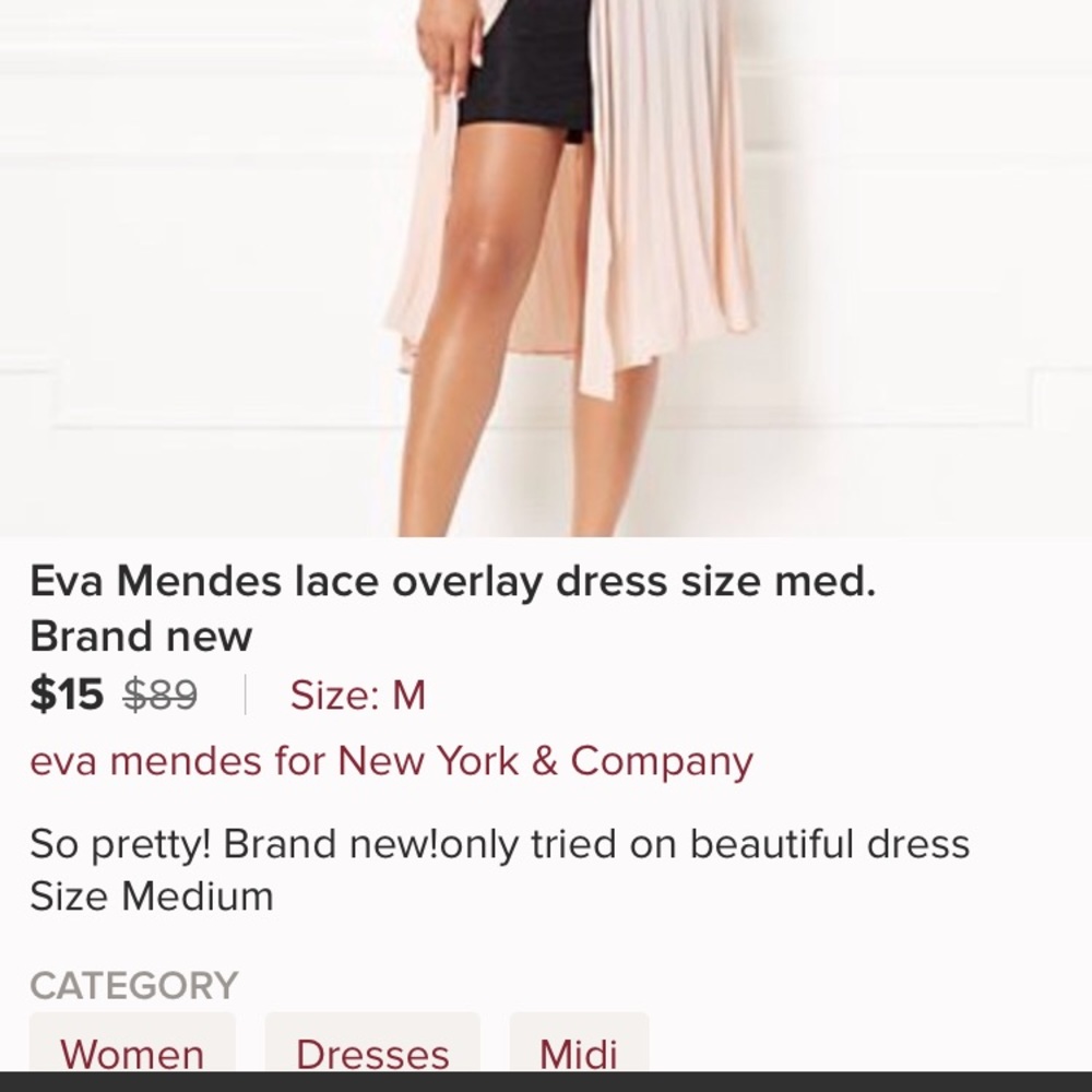 Eva Mendes brand new dress